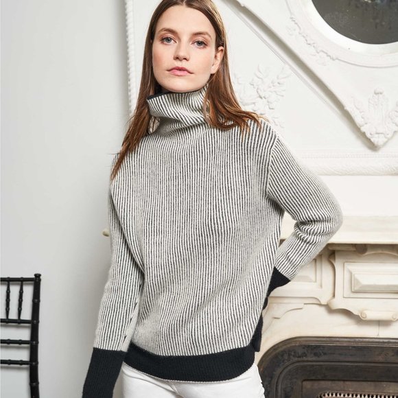 LA LIGNE New York Black Cashmere Sweater Small - Picture 10 of 10